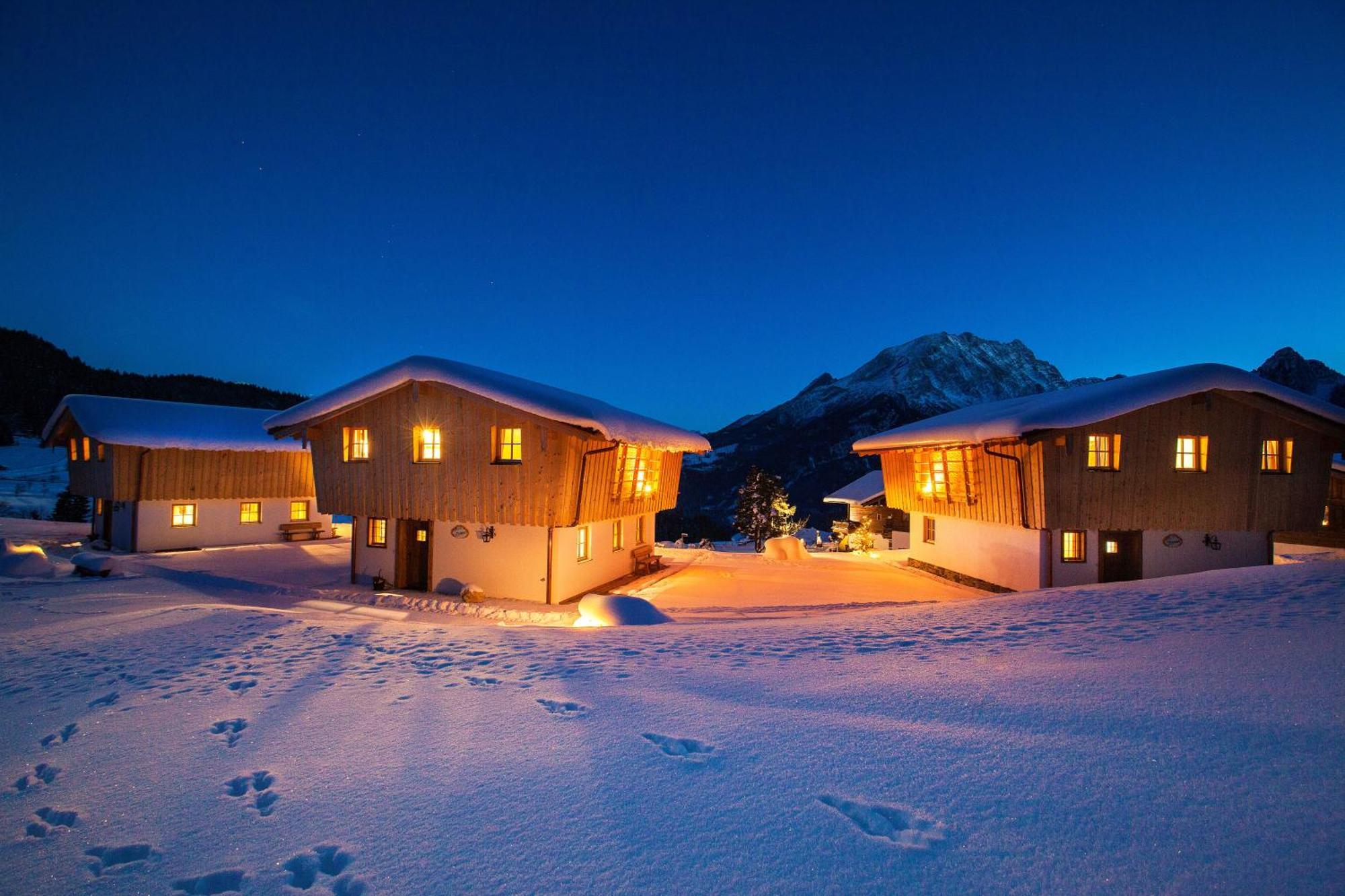 Ettlerlehen Chalets Ramsau bei Berchtesgaden Bagian luar foto